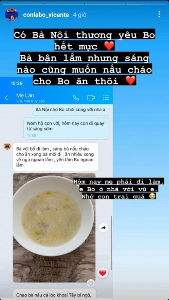 Chồng hòa minzy nhắn tin riêng tư với mẹ ruột kể chuyệnbé bo bà liềnbày tỏ nỗi lòng - 6