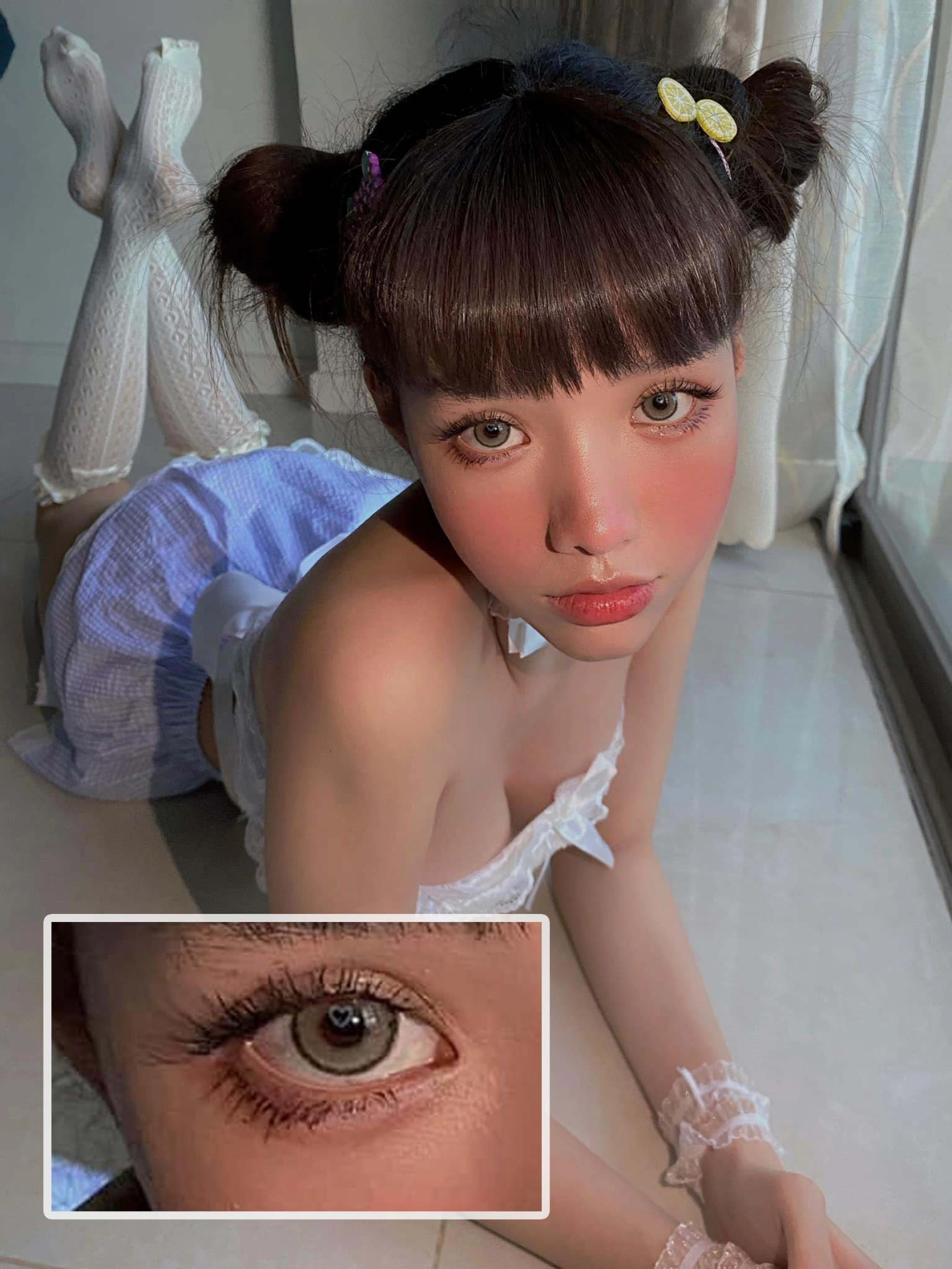 Chủ nhân clip make-up biến hình gây tranh cãi trên tiktok lên tiếng 2 người là 1 - 10