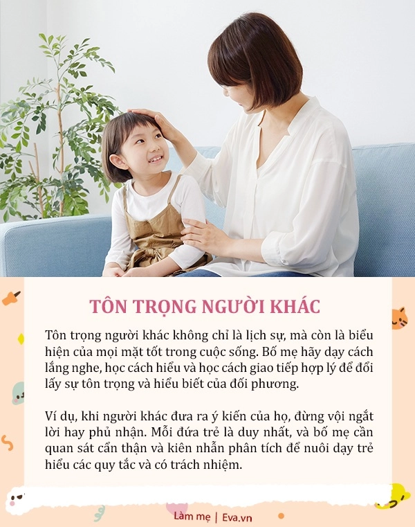 Chuyên gia 6 quy tắc gia đình có con thành công thường dùng để nuôi dạy từ nhỏ đáng học hỏi - 7