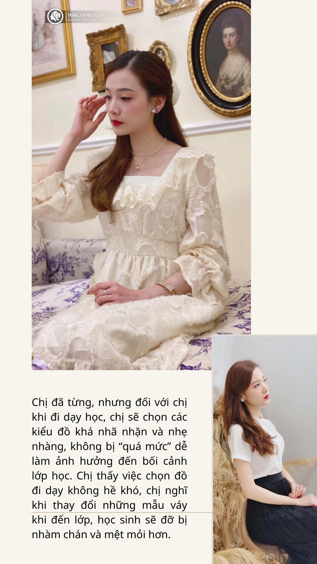 Cô giáo dạy tiếng anh có profile khủng mặt xinh mặc đẹp vóc dáng chuẩn mẫu - 5