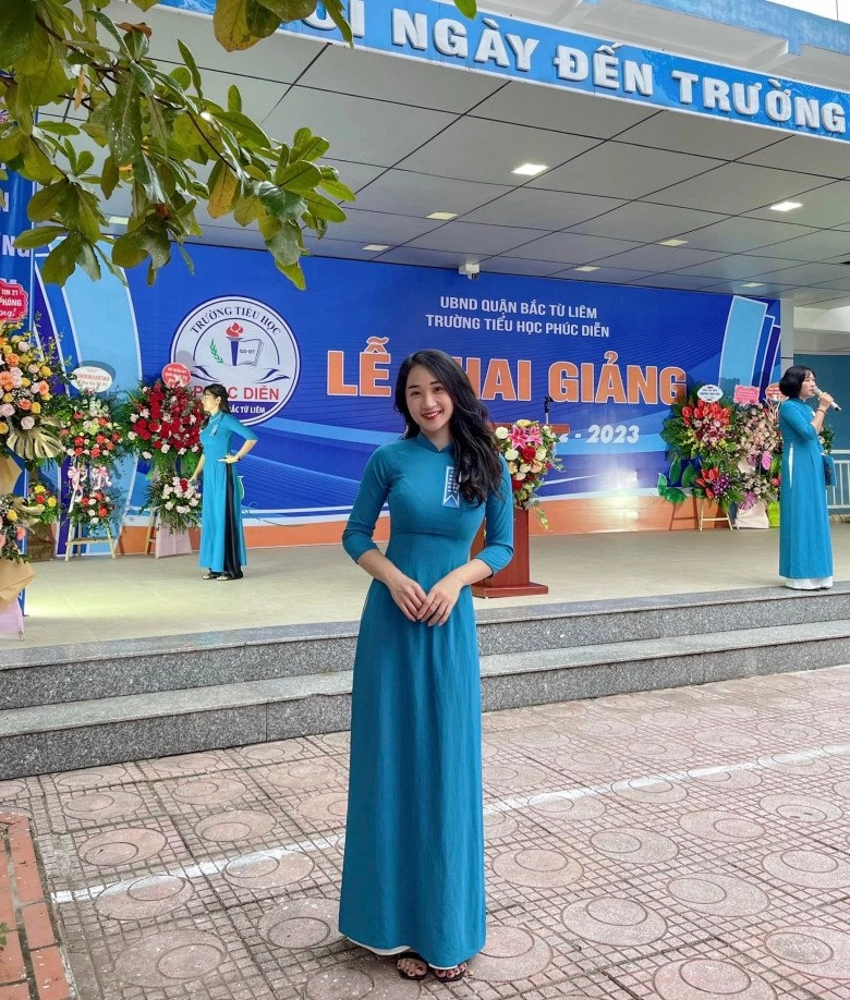 Cô giáo tiểu học xinh nhất hà nội khiến phụ huynh ồ ạt hỏi tên trường cho con theo học - 3