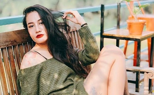Cô giúp việc lôi thôi phim giờ vàng vtv ngoài đời là mỹ nhân gợi cảm chăm con bại não - 2