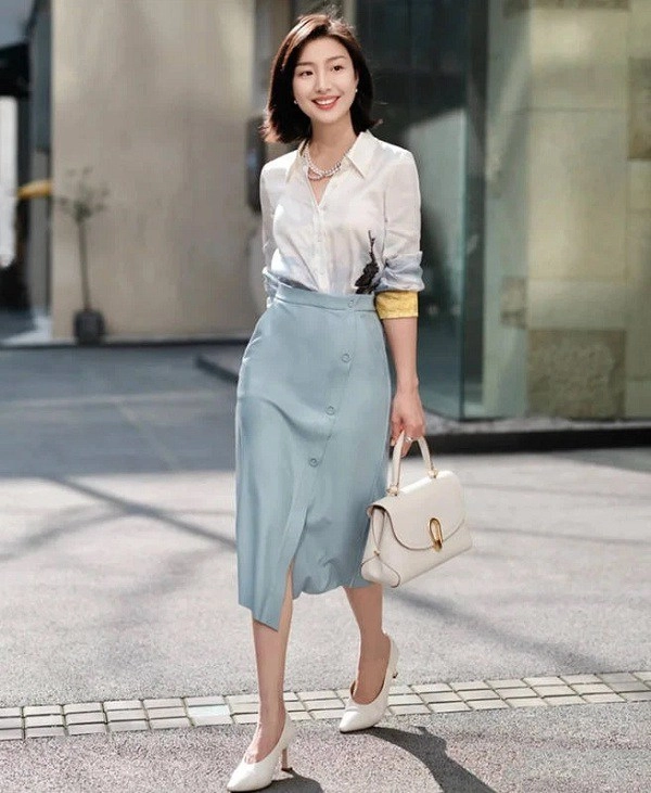Có một outfit vừa che eo to lại tôn dáng cao ráo nàng công sở không diện thì quá phí - 5