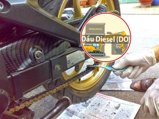 Có nên dùng dầu diesel vệ sinh sên hay không - 1