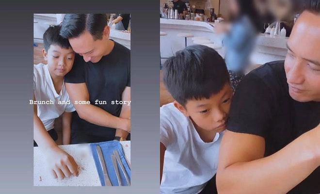 Có thêm con sinh đôi lisa leon kim lý vẫn ưu tiên đăng hình subeo bố dượng quốc dân là đây - 9