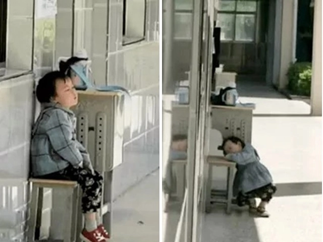 Con gái 5 tuổi ôm áomẹ đã mất ra sau nhà bố bí mật theo dõi thìbật khóc - 5