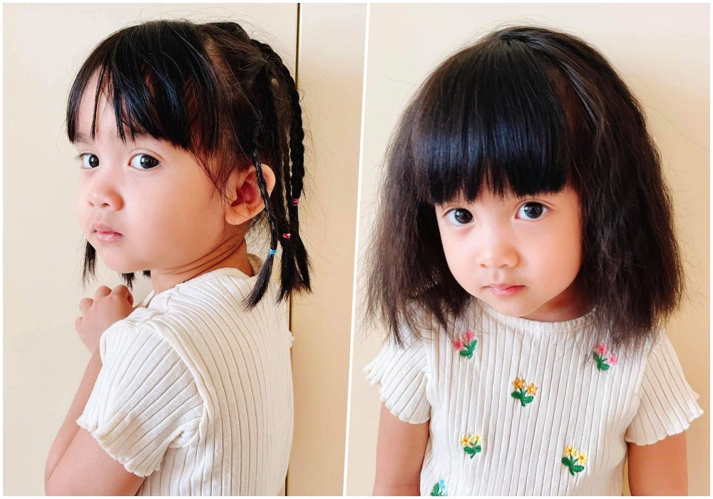 Con gái đỗ mạnh cường sau 2 năm ngày càng đáng yêusớm trổ nét nàng thơ tóc óng ả - 8