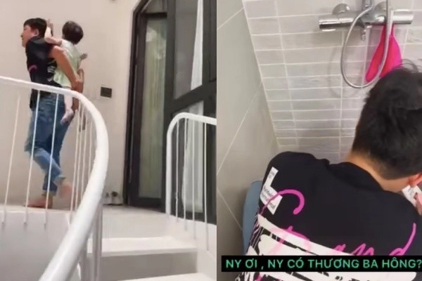 Con gái đông nhi nói giọng sài gòn cực yêu 2 nhóc tỳ khác còn bắn giọng miền trung - 9