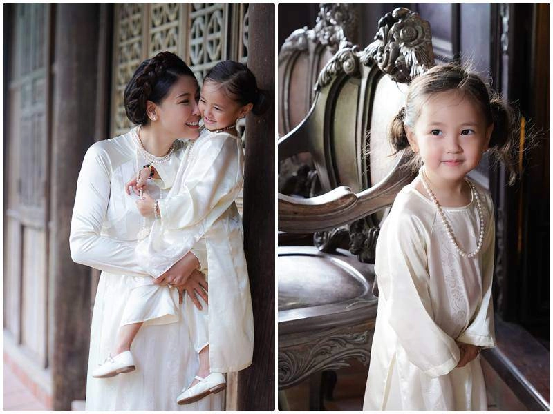 Con gái hà kiều anh hoá ra là con vua cháu chúa chẳng trách xinh đẹp - 4