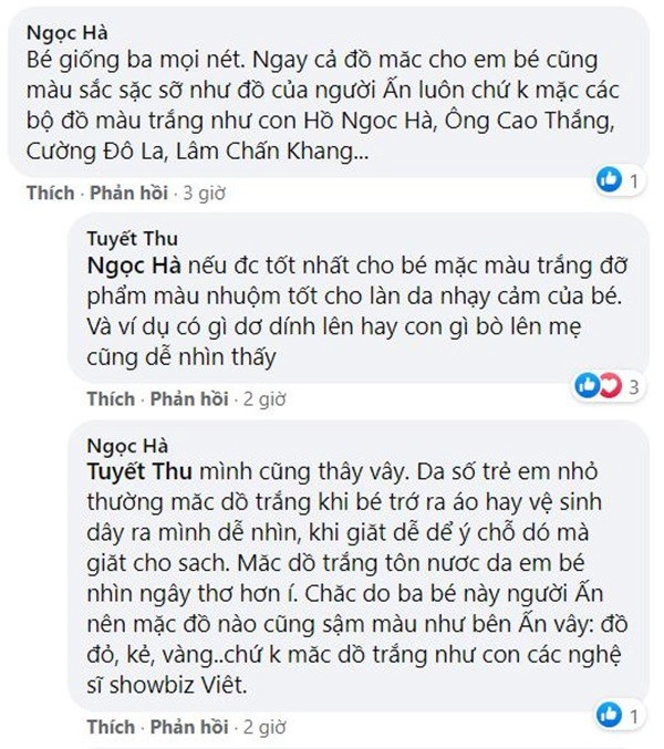 Con gái lai ấn của võ hạ trâm bị soi có điểm khác biệt với 100 nhóc tỳ sao việt - 7