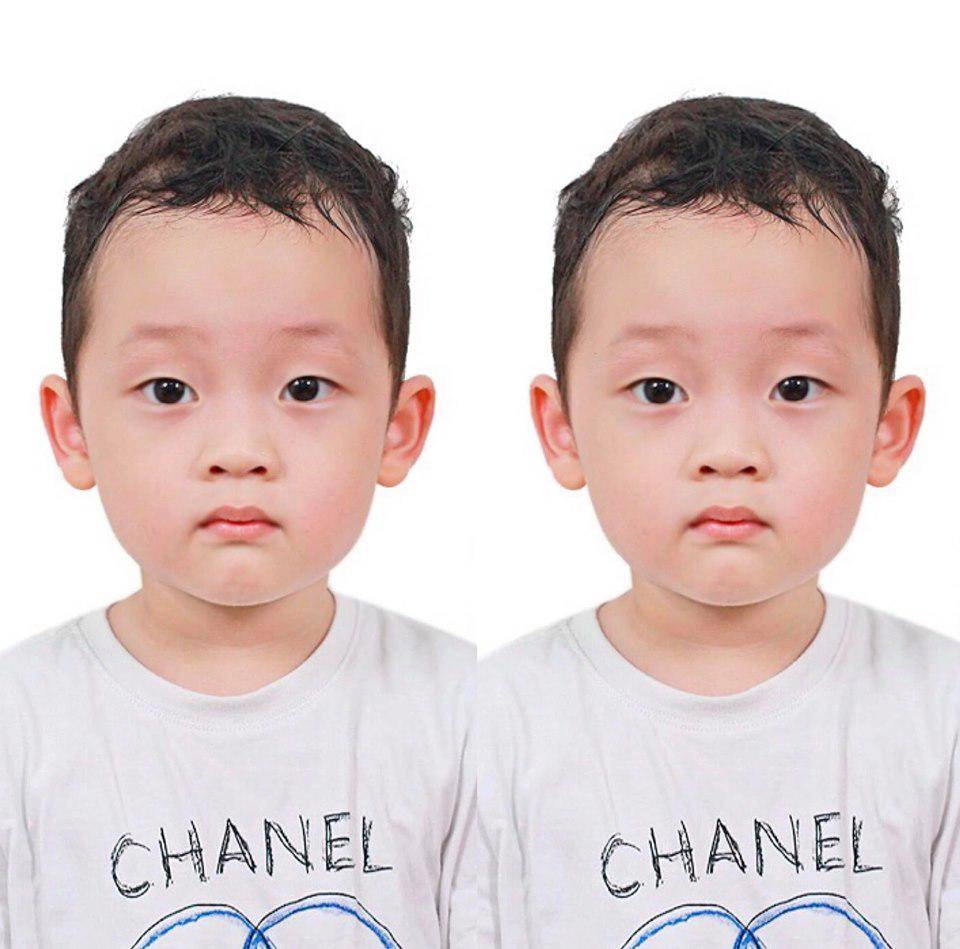 Con gái mạc văn khoa chụp ảnh thẻ mặt quá nghiêm túc nhìn sang con cường đôla ly kute đáng yêu không kém - 5