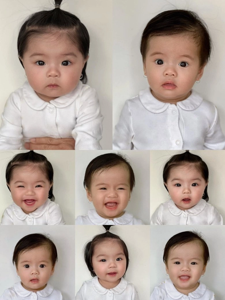 Con gái mạc văn khoa chụp ảnh thẻ mặt quá nghiêm túc nhìn sang con cường đôla ly kute đáng yêu không kém - 6