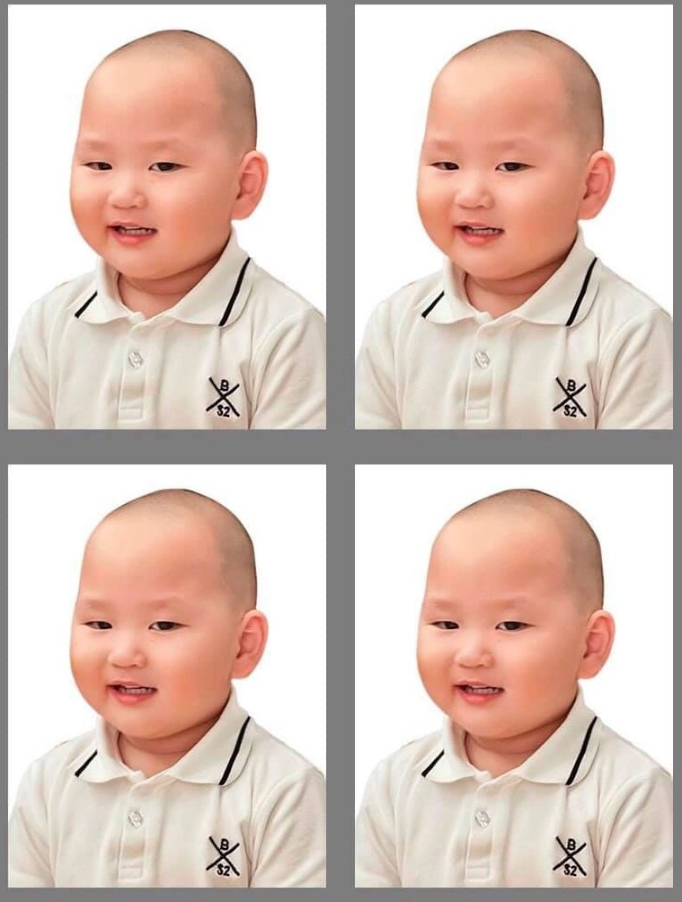 Con gái mạc văn khoa chụp ảnh thẻ mặt quá nghiêm túc nhìn sang con cường đôla ly kute đáng yêu không kém - 7