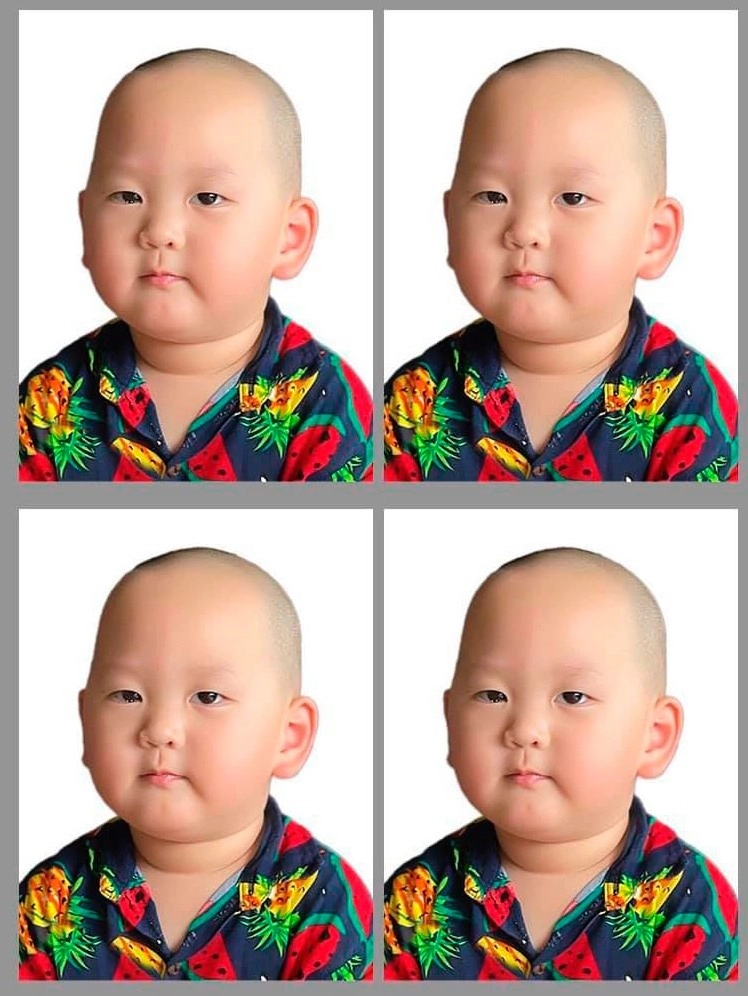 Con gái mạc văn khoa chụp ảnh thẻ mặt quá nghiêm túc nhìn sang con cường đôla ly kute đáng yêu không kém - 8