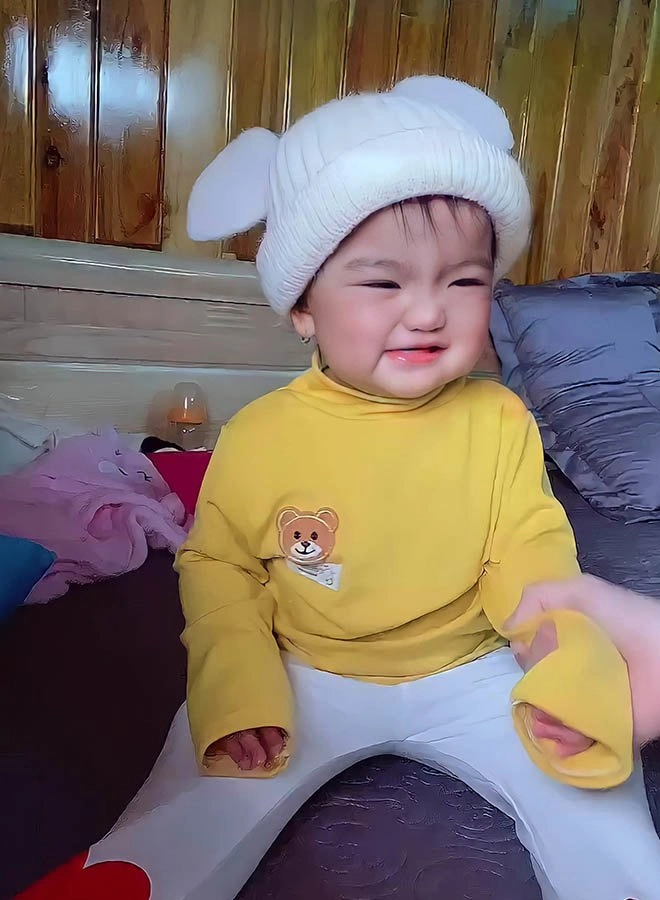 Con gái mạc văn khoa hợp đất hải dương về quê tươi hơn hoa da trắng má hồng siêu yêu - 7