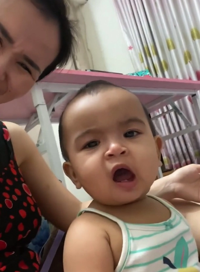 Con gái võ hạ trâm được thai giáo ăn chay 9 tháng sốt lần đầu nhưng nói xuyên ngôn ngữ - 1