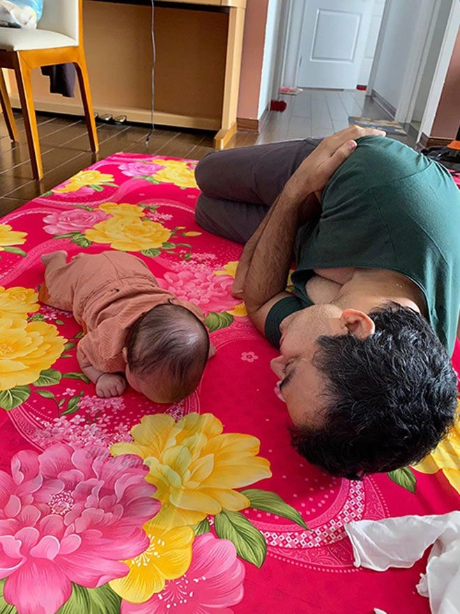 Con gái võ hạ trâm hơn 3 tháng vượt chuẩn nặng 7kg mặt tròn xoe - 8