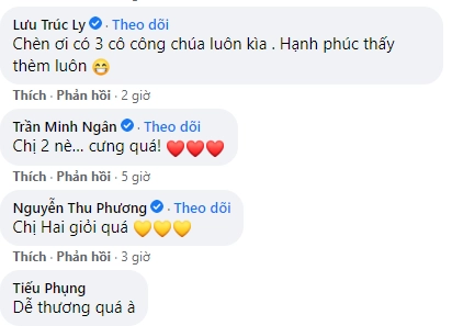 Con gái xinh đẹp của vân trang ra dáng làm chị khi chăm em sinh đôi nhìn tay là biết - 3