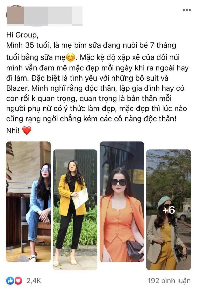 Con mới 7 tháng u35 núi đôi xập xệ bụng chưa gom vẫn có chiêu hack dáng thon gọn - 1