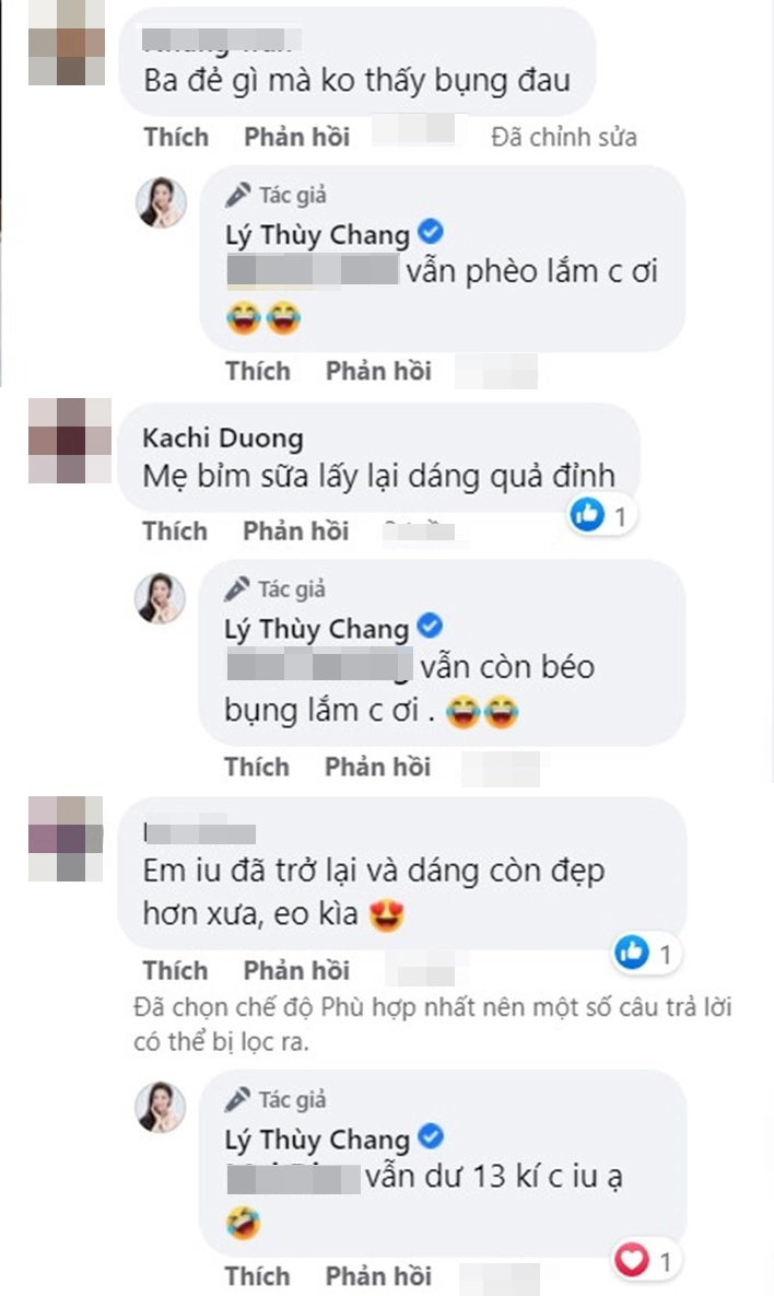 Con mới đầy tháng bà xã kém 16 tuổi của chi bảo đã về dáng eo ót bắp tay gọn - 7