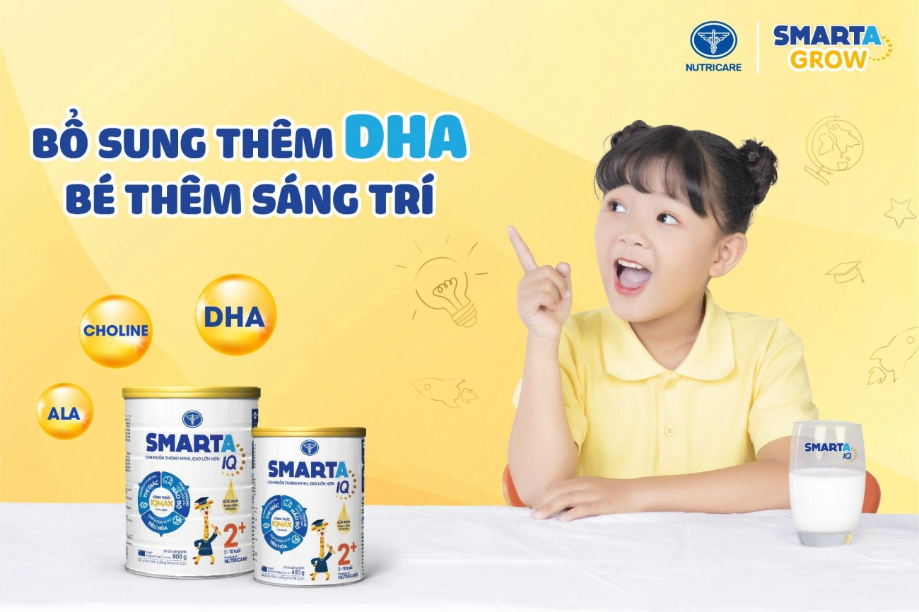 Con thông minh cao lớn hơn cùng smarta iq công thức cải tiến mới - 2