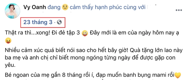 Con thứ 3 của vy oanh 2 tháng to như 6 tháng càng lớn càng giống một nam đại gia - 1