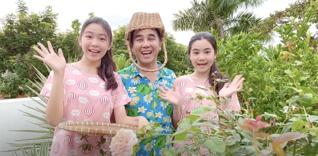 Con thủy tiên mạc văn khoa bị chê xấu con quyền linh xin bố ngừng đăng hình - 9