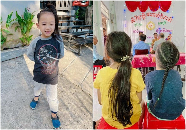 Con trai bị hỏi về ngoại hình giới tính vì nuôi tóc dài lê khánh ốc thanh vân đáp hay - 8