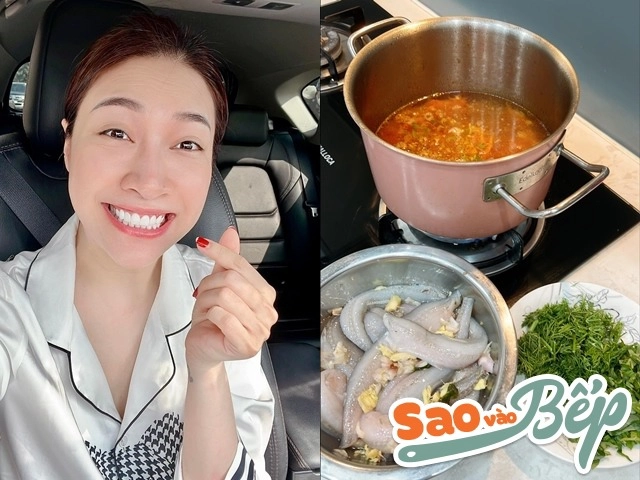 Con trai con gái hh jennifer phạm khéo tay trổ tài bếp núc mẹ gọi là master chef nhí - 29