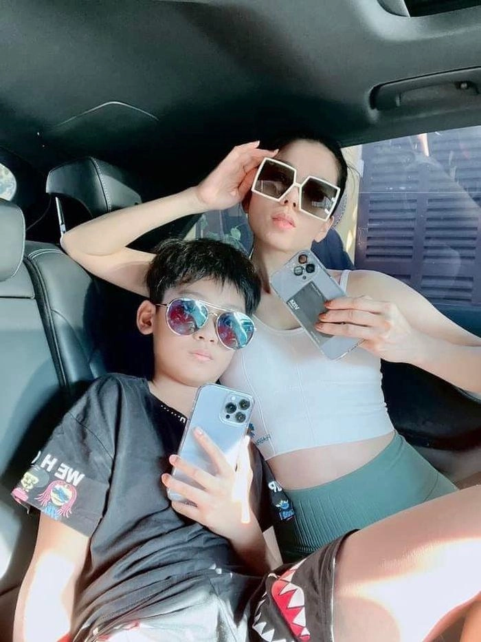 Con trai lệ quyên đại gia đức huy ngày càng đẹp trai đàm vĩnh hưng khen ngợi hết lời - 7
