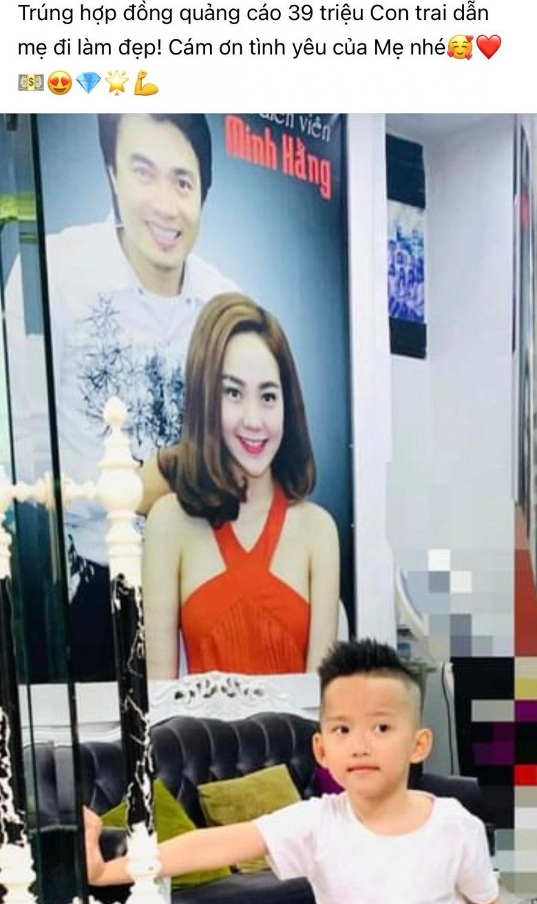 Con trai phi thanh vân 6 tuổi kiếm được 39 triệu đồng lập tức báo hiếu mẹ - 1