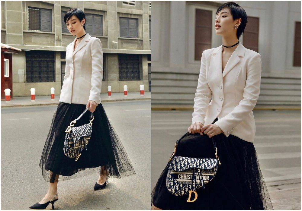 Công nương kate đẹp quý tộc với blazer và chân váyhoá ra mỹ nhân việt đã lăng xê từ lâu - 8