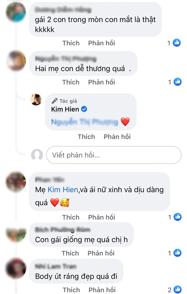 Cùng đi bơi con gái kim hiền khoe da bánh mật nhìn sang mẹ u40 mà đẹp hơn thời út ráng - 3