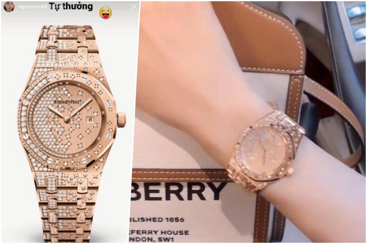 Cùng mê siêu đồng hồ hình rắn ngọc trinh so với thuỷ tiên còn thua xa - 6