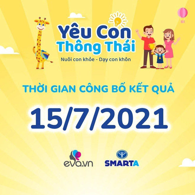 Cuộc thi yêu con thông thái tiêu chí chấm giải và thay đổi thời gian công bố kết quả - 9