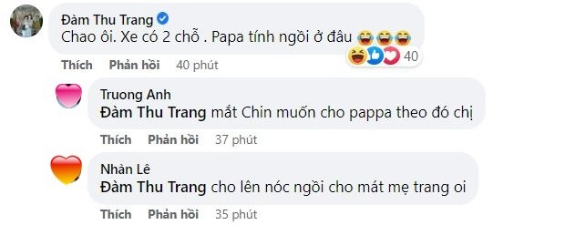 Cường đôla giận dỗi vì đàm thu trang chở con gái trên siêu xe 10 tỷ - 5