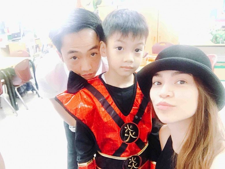 Cường đôla tự nhận gen quá mạnh con trai với hà hồ và con gái với đàm thu trang đều đúc khuôn bố - 8