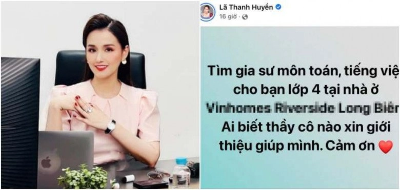 Đại gia kim cương lã thanh huyền tuyển gia sư cho con chưa công khai lương đã ùn ùn người đăng ký - 2