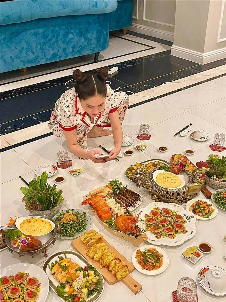 Đại gia quận 7 đoàn di băng khoe thực đơn gia đình11 mónngày liền bị nói con ăn thế mà vẫn gầy - 16