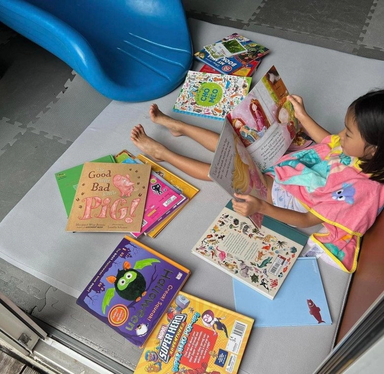 Đại gia việt dạy con tăng thanh hà cho bé 3 tháng đọc sách đoàn di băng giấu con nhà giàu - 7