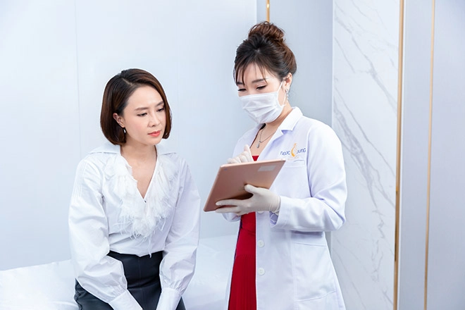 Đại tiểu thư minh châu trong hướng dương ngược nắng bất ngờ đi thẩm mỹ viện làm đẹp - 2
