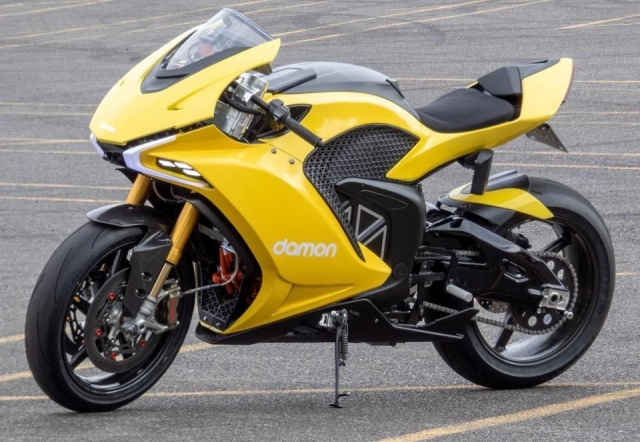 Damon hpersport mẫu xe máy điện lấy cảm hứng ducati panigale vừa ra mắt tại ces 2020 - 5