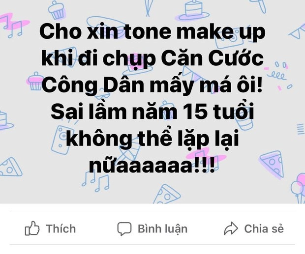 Dân mạng rần rần khoe ảnh cccd tiện xin luôn tone make-up nhận được cả rổ bí kíp - 1