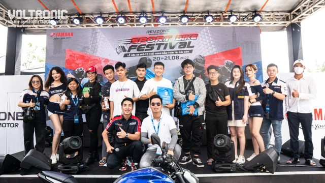 Dàn siêu phẩm chăm sóc xế cưng của hãng voltronic có mặt tại sport bike festival - 2