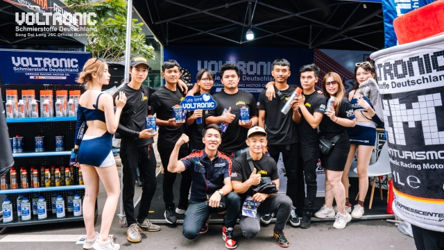 Dàn siêu phẩm chăm sóc xế cưng của hãng voltronic có mặt tại sport bike festival - 6