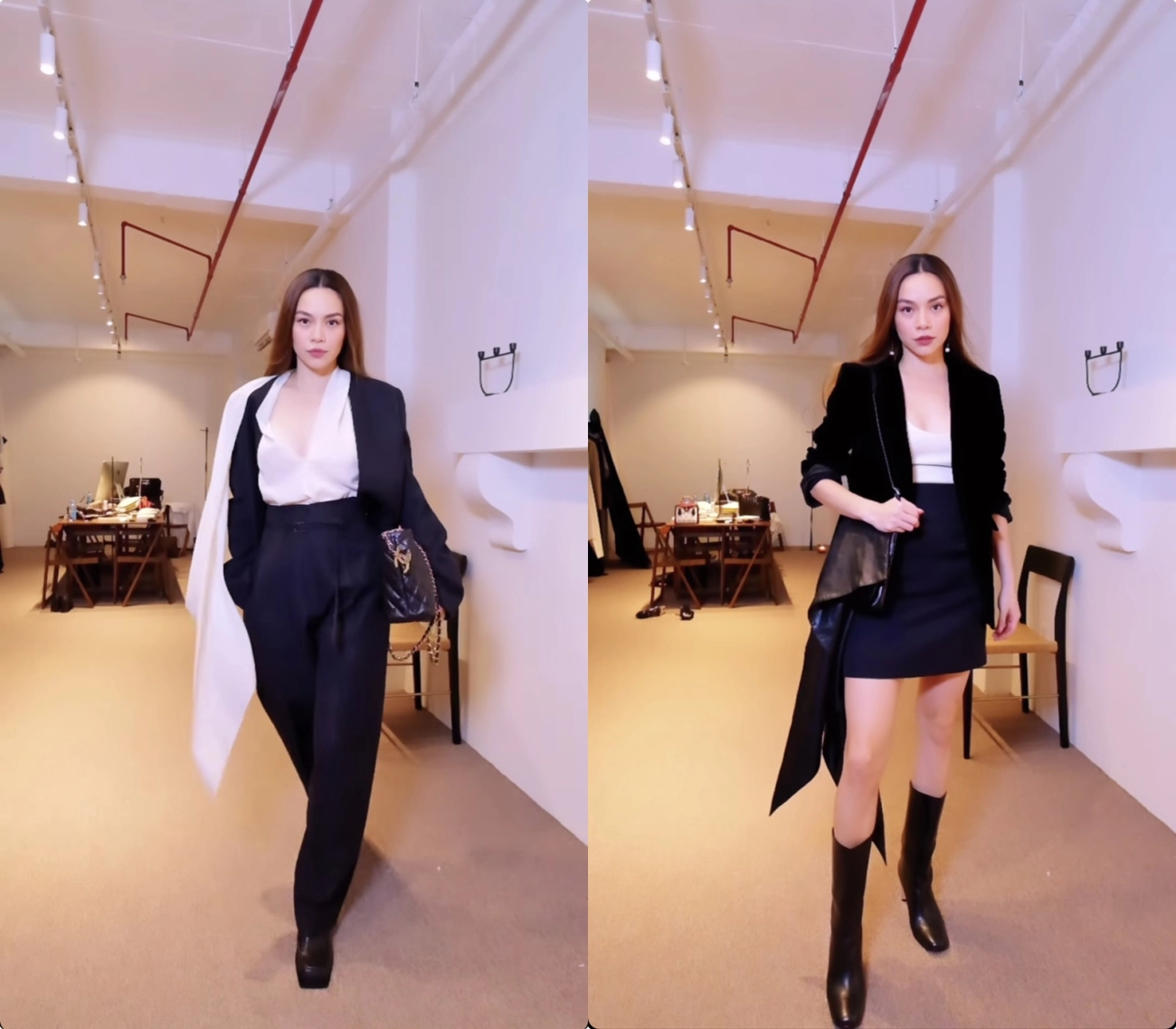Đẳng cấp thời trang củahà hồchặt đẹp dàn mỹ nữ hoa hậu hoàn vũ đến kim lý cũng phải trầm trồ - 6