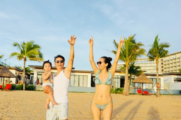 Dáng ngày một quyến rũ sau 3 lần sinh con phụ nữ nào cũng mong được như vợ hoàng bách - 4