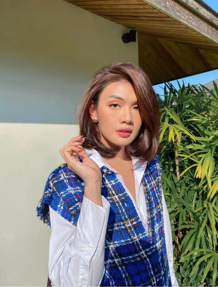 Đào bá lộc mặc style giấu quần xinh như tiểu thư với chiêu làm đẹp đơn giản - 4