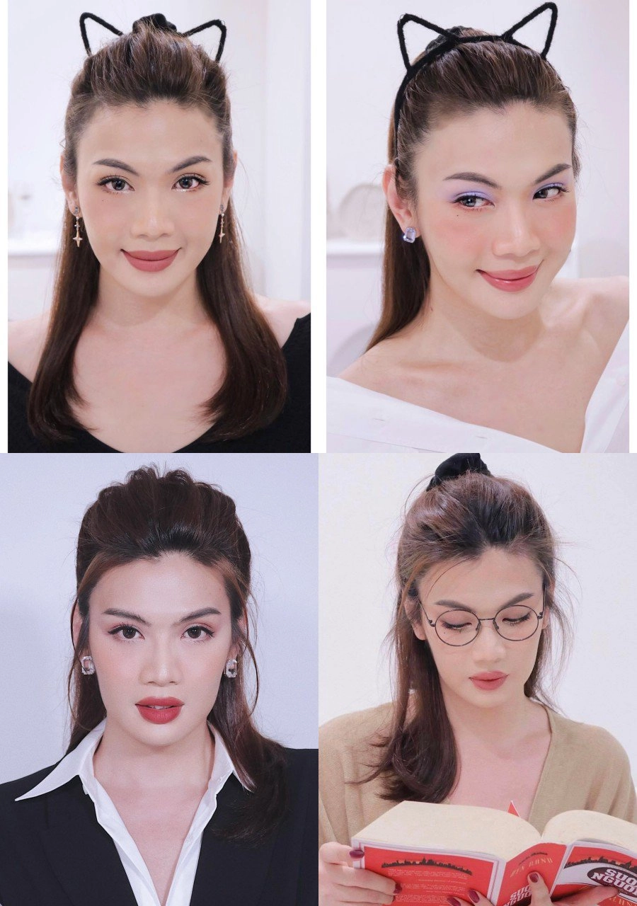 Đào bá lộc mặc style giấu quần xinh như tiểu thư với chiêu làm đẹp đơn giản - 9