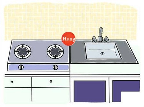 Đặt bồn rửa cạnh bếp nấu có phải là nguyên nhân chính dẫn đến nhiều xui rủi hay không - 1